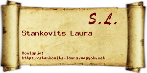 Stankovits Laura névjegykártya